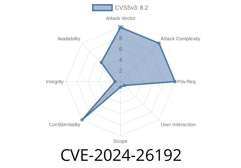 CVE-2024-26192: Microsoft Edge (Chromium-based) Information Disclosure Vulnerability - What You Need to Know and How to Protect Your System
