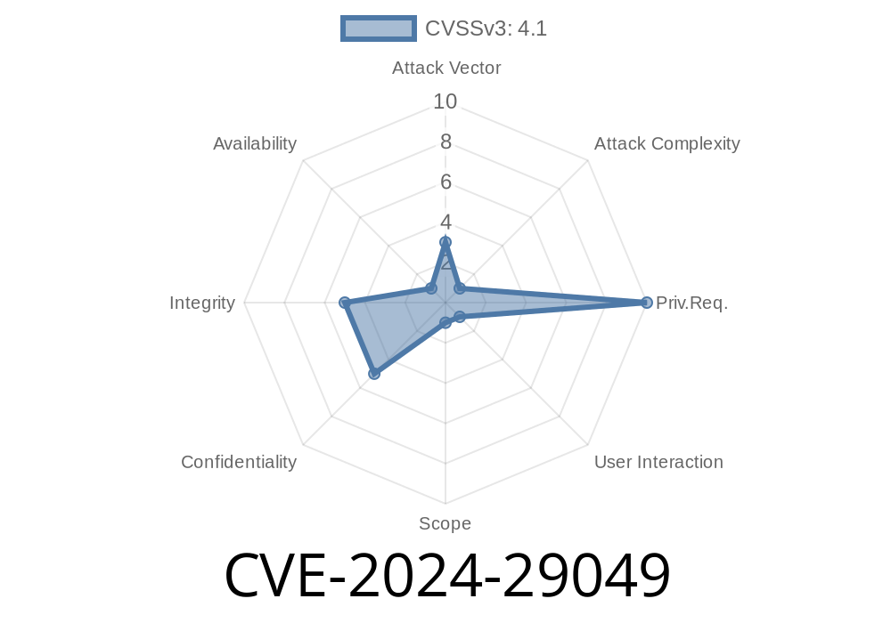 CVE-2024-29049: Microsoft Edge (Chromium-based) Webview2 Spoofing Vulnerability: A Deep Dive into Exploit Analysis and Fixes