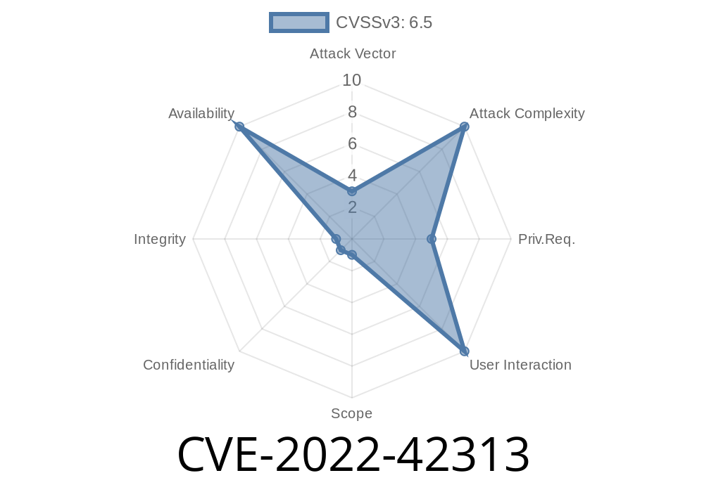 CVE-2022-42313: Xenstore Vulnerability Allows Guests to Run Xenstored Out of Memory, Leading to Denial of Service